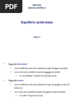 Slide Equilibrio acido base