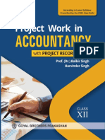 Project Work Accountancy-12
