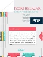 Materi Presentasi Teori Belajar-1