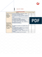 Ficha de Cotejo Autoevaluación