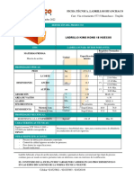 Ficha Técnica de Ladrillo Kk18