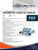 Audiometro Clinico02canales Sibelsound400supra Sibelmed