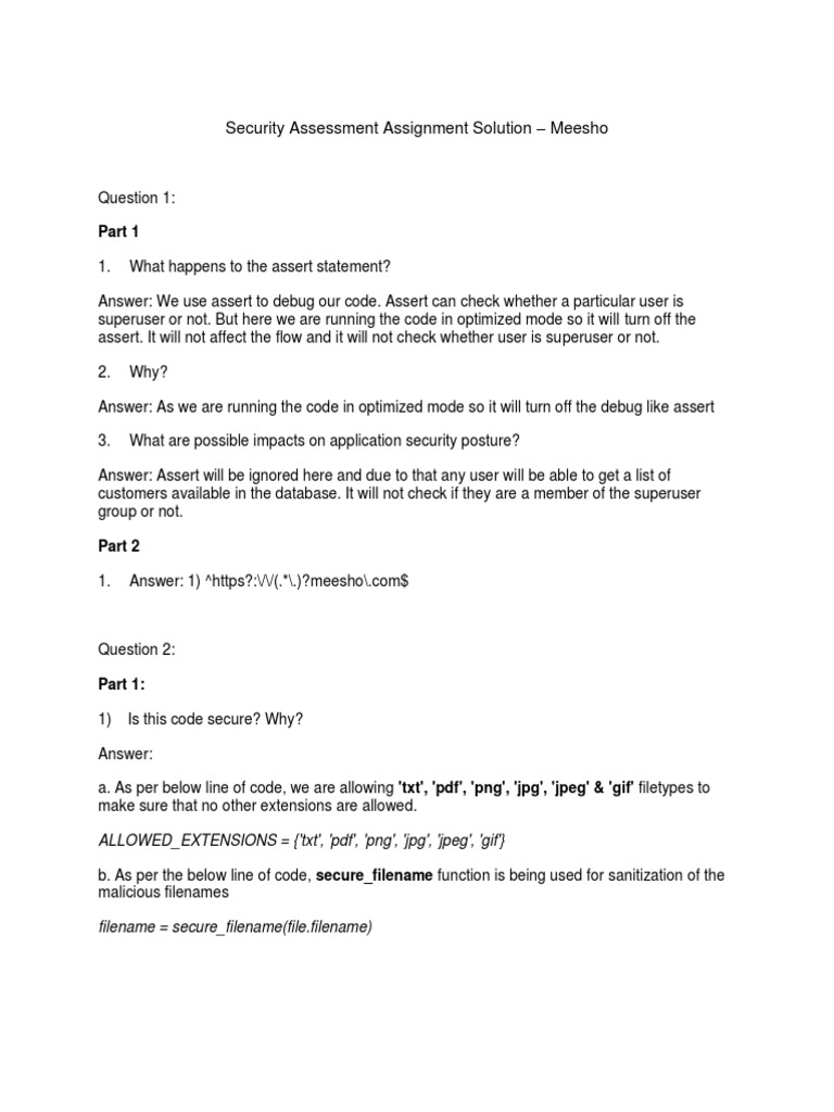 Assignment Answer | PDF | Computing | Software