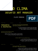 Teste - No Clima - Filipe Ferreira