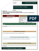 Fichas descriptivas de alumnos y grupo de 3° grado