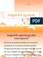 Asigurări agricole