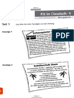 Fit in German Exam 2