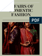 Affairs of Domestic Fashion