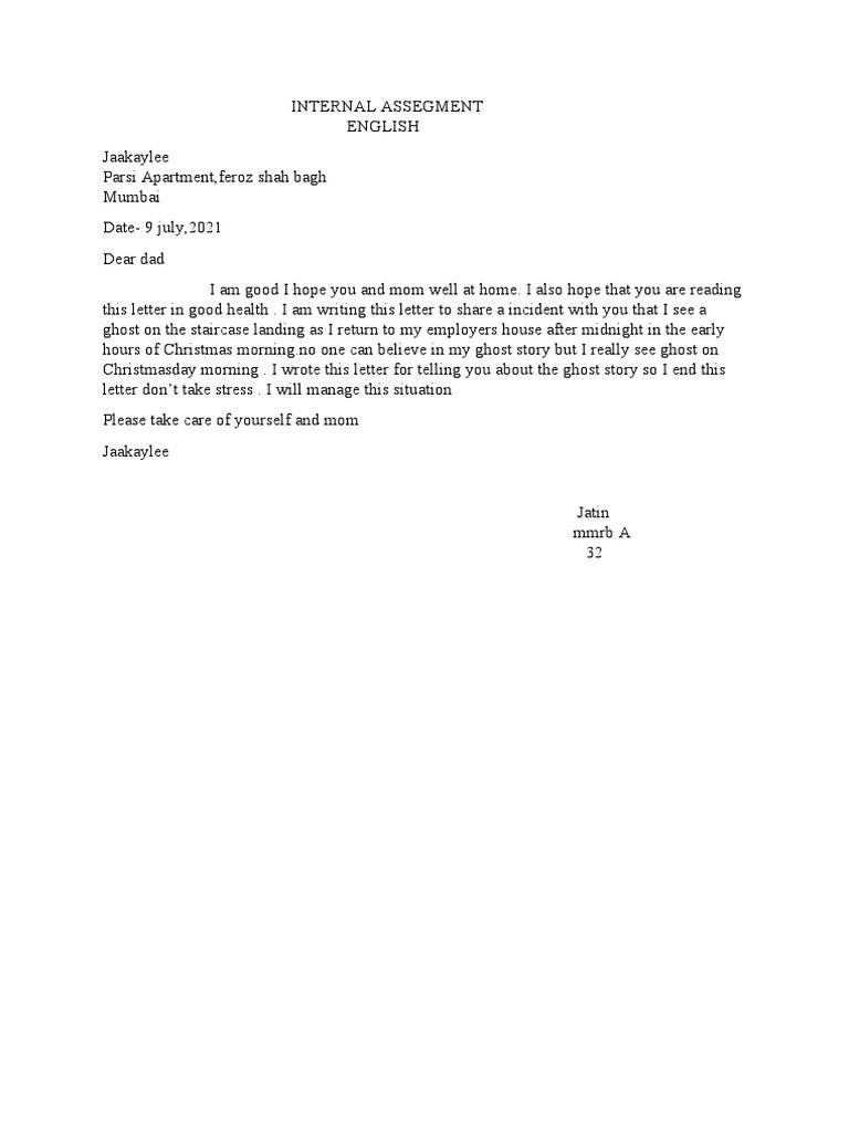 English Internal Assegment 1 | PDF
