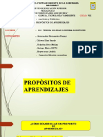 Propositos de Aprendizaje