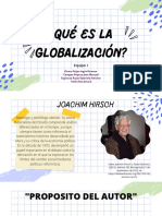¿Qué Es La Globalización