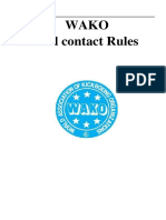 WAKO Full Contact Rules