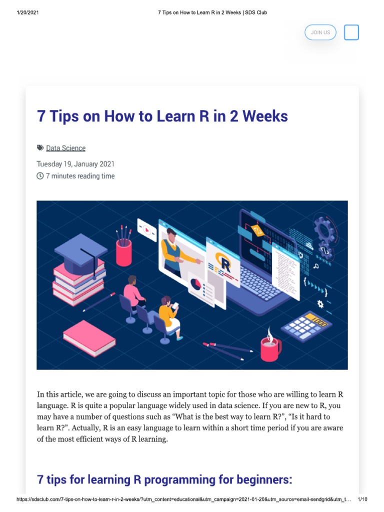 How To Learn R For Beginners