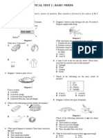  Sci Y4 Test 1