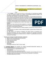 Primer Resumen Intervención y Tratamiento P Humanístico Existencial