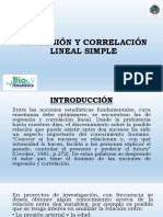 Regresion y Correlacion Lineal Simple. Facmed.2021
