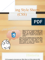 Cascading Style Sheets (CSS)