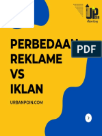 Perbedaan Reklame Vs Iklan