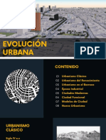 La evolución urbana desde la antigüedad hasta el urbanismo sostenible