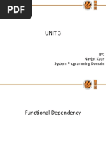 Functional Dependency