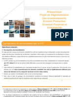 Presentation Projet de Déglobalisation Des Investissements_Volet Technique