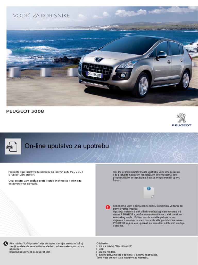 Is Your Peugeot 3008 Acting Up? This Pdf Manual Is Your Solution! - bacs9u8