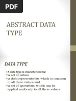 Abstract Data Type