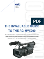 ER Panasonic AG-HVX200 Manual