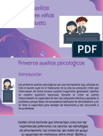 Primeros auxilios psicológicos en niños frente al duelo