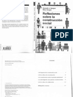 Gergen y Gergen. Reflexiones Sobre Construcción Social