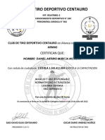 Certificado Daniel Murcia