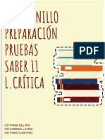 Cuadernillo Preparación Pruebas SABER 11 L.crítica