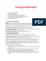 Tema 1. La Empresa y El Empresario