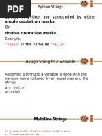 Python - Strings