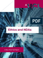 Ethics and Ndas
