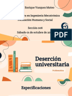 Causas y soluciones a la deserción universitaria en México