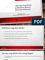 Laporan Beberapa Studi Kasus Tentang Penelitian Bahasa Di Indonesia Dan Sekitarnya