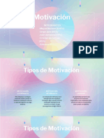 Tipos de Motivación