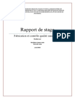 Rapport STAGE SAIDALE