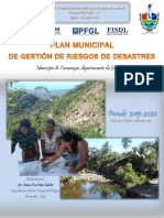 Plan Municipal de Gestión de Riesgos de Desastres. TAMANIQUE