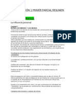 Comunicación 1 Primer Parcial Resumen