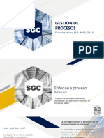 Gestión de Procesos - Fundamentos Iso 9001