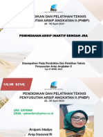 Pemindahan Arsip DGN JRA