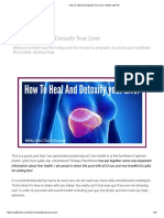 How To Heal and Detoxify Your Liver - Real Food RN