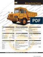 SWORT200R Sinoway Off Highway Dump Trucks Spec Ced04a