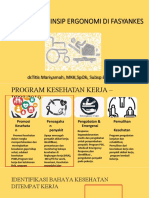 Penerapan Prinsip Ergonomi Di Fasyankes