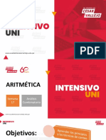 Intensivo Uni - 17°semana Aritmética