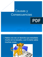 Causas y Consecuencias