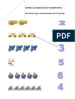 Actividad Sobre Los Medios de Transporte