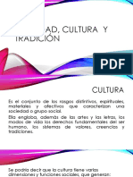 Cultura Identidad y Tradición